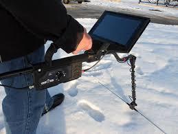 Ground penetrating radar with Android laptop