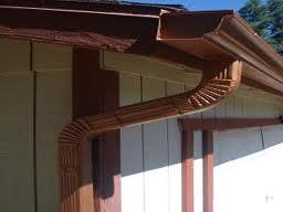 Replacement of gutters copper